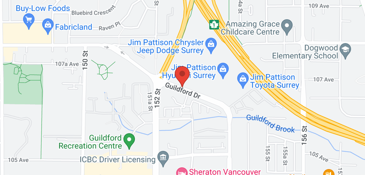 map of 49 10780 GUILDFORD DRIVE